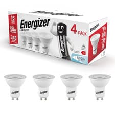 Image of Energizer GU10 LED Bulbs 4.2W 6500K Daylight White 345lm S14426 – Box of 4