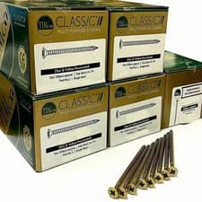 Image of Woodscrew TIMCO Pozi Countersunk Classic ZYP M3-M6 12mm-200mm Box 100/200