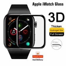 Image of For Apple Watch Series 6 5 4 3 2 1 38 40 42 44 mm Screen Protector Temper Glass