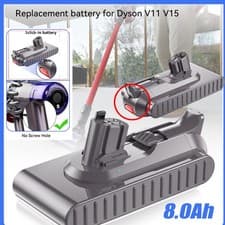 Image of 25.2V 8.0Ah Li-ion Battery For Dyson V11 Animal Absolute Cordless Vacuum Cleaner