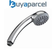 Image of Bristan HAND100 C Bristan Single Function Rub Clean Shower Handset 100 Chrome