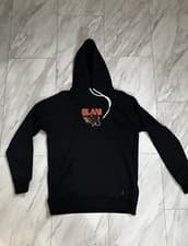 Image of (SOLD OUT) Tuff crowd x Slam Black Hoodie Sz M
