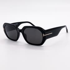 Image of NEW TOM FORD VERONIQUE-02 TF917 01A BLACK WOMEN SUNGLASSES TOM FORD FT0917/S