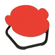 Image of MagicMeadow Sensory Spinning Chair Monkey Toy - Red
