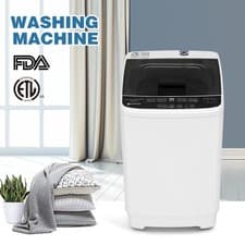 Image of Fully Automatic Portable Washing Machine Mini Washer/Spin Dryer Laundry 3.5kg