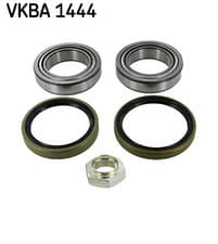Image of 2x PAIR WHEEL BEARING KIT SKF VKBA 1444 FRONT REAR HUB FOR CITROEN,FIAT