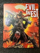 Image of Evil West PS4/PS5/XBOX Custom-Made G2 Steelbook Case (NO GAME)