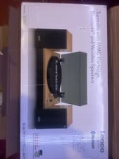 Image of LENCO LS 300 WD TURNTABLE, BLUETOOTH AND WOODEN SPEAKERS