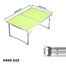 Image of Folding Table Portable Fold Up Tables Camping Garden Party Trestle Dinner Table