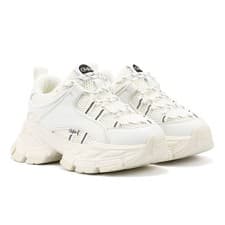 Image of Buffalo Saturn Lace Women's White Trainers