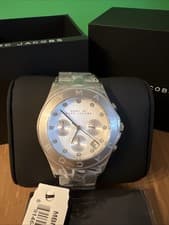 Image of Marc Jacobs Women's Watch MBM3100 Silver Stainless Steel New In Box