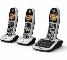 Image of BT 4600 Cordless Phone with Answering Machine - HEAVY BOX DAMAGE