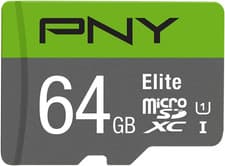 Image of PNY Elite - Flash Memory Card - 64 GB - UHS-I U1 / Class10 - Microsdxc UHS-I