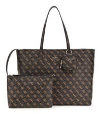 Image of GUESS shopper bag Power Play II Large Tech Tote Brown Logo