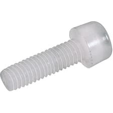 Image of Toolcraft Hexagonal Cylinder Head Screws DIN 912 Polyamide M5 x 30mm Pack Of 10