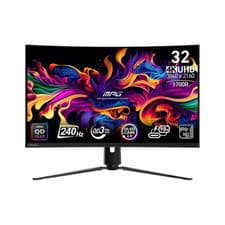Image of MSI MPG 321CURX 32" QD-OLED 4K UHD 240Hz 0.03ms Curved Gaming Mon 9S6-3DD64T-010