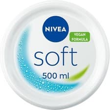 Image of NIVEA Soft Moisturising Cream 500ml All Day Cream For Face Body Hands Vitamin E