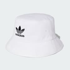 Image of Adidas Originals Mens White Bucket Hat Fishermans Sun BNWT OSFM
