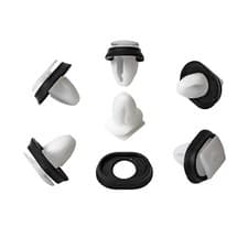 Image of 3X Protection Strips Mounting Clip + Seal For Fiat Citroen Peugeot | 856543
