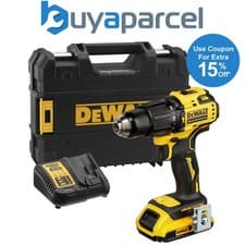 Image of Dewalt DCD709D1T 18v XR Brushless Compact Combi Hammer Drill Tstak - 1 x 2.0ah