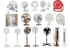 Image of 6/9/12/16"PEDESTAL OSCILLATING STAND FAN DESK ELECTRIC TOWER STANDING HOMEOFFICE