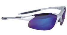 Image of Dewalt - Infinity Safety Glasses - Blue Mirrored Lens - EN166.1.F