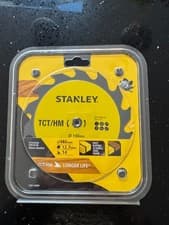 Image of STANLEY STA13000 Circular Saw Blade, TCT, 140 x 12.7 x 14T