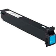 Image of CYAN PRINTER TONER CARTRIDGE COMPATIBLE - BIZHUB C250/C250P/C252/C252P (TN210)