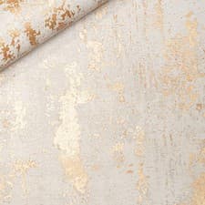 Image of Gold Marble Effect Wallpaper Metallic Shimmer Feature Wall Concrete Industrial