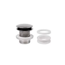 Image of McAlpine CWP60-SS 11/4" Basin Clicker Waste Polished S/S Flange Spring-Loaded