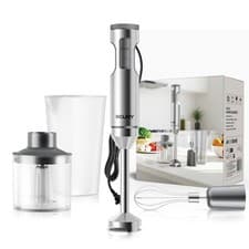 Image of ROUNY Hand Immersion Blender 1000W4in1Food Mixer with 700ml Beaker and Processor