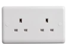 Image of Deta Vimark - Unswitched Socket 2-Gang 13A
