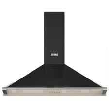 Image of Stoves ST RICHMOND CHIM 100PYR BLK 444411659 Cream Chimney Cooker Hood RRP £519!