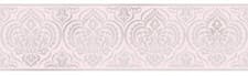 Image of Damask Wallpaper Border Glitter Effect Glitz Glitter Sparkle Shiny Silver Pink