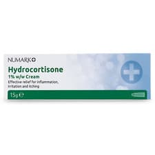 Image of Numark Hydrocortisone Cream 1% 15g - Itching Irritated Skin or Inflammation.
