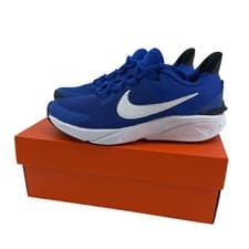Image of Nike Star Runner 4 NN (GS) Kids Hyper Royal Running Shoes DX7615-400 Size 4Y
