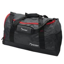 Image of Precision Pro HX Medium Holdall Bag - Charcoal Black/Red