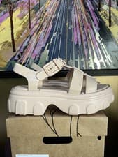 Image of Melissa pale Pink Fisherman vegan scented Platform Sandals Size 5