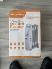 Image of Kingavon 5-Fin Mini Oil Filled Radiator - BB-OR103
