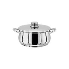 Image of STELLAR 1000 STAINLESS STEEL 18CM CASSEROLE 1.7LTR S134
