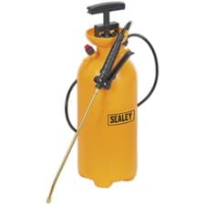 Image of 8L Pressure Sprayer - Metal Lance & Adjustable Nozzle - Shoulder Strap