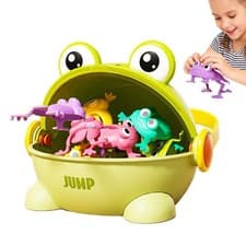 Image of Jumping Frog Toys Candy Color Classic Children Kids Funny Party Contest Gam P4V2