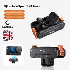 Image of 2 in 1 Magnetic Adapter Quick Release Mount for DJI OSMO Action 5 Pro/4/3 GoPro