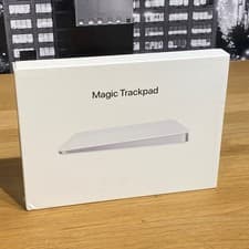 Image of Apple Magic Trackpad Multi-Touch Surface USB-C to Lightning White Silver