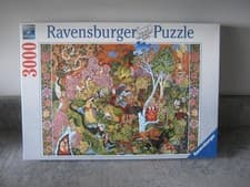 Image of 3000 Piece Ravensburger Jigsaw Garden of Sun Signs