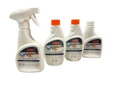 Image of Vax Pet Stain & Odour Remover Pre Treatment Carpet Solution with Nozzle Pack x4