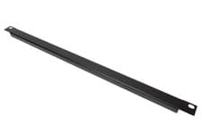 Image of 1/2 U 19” Blank Rack Panel With Black Finish