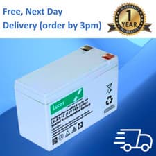 Image of Replacement UPS Battery for APC 650 CS, UPS, Hot Swappable - Use existing leads