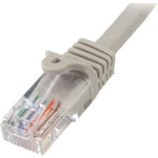 Image of Startech 15 M Cat5E Gray Snagless Rj45 Utp Cat 5E Patch Cable 15M Patch Cord Mak