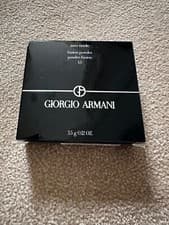 Image of Giorgio Armani Powder Foundation 1 Neo Nude Fusion Light Face Powder Compact NEW